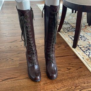 Ralph Lauren boots Brown barely worn